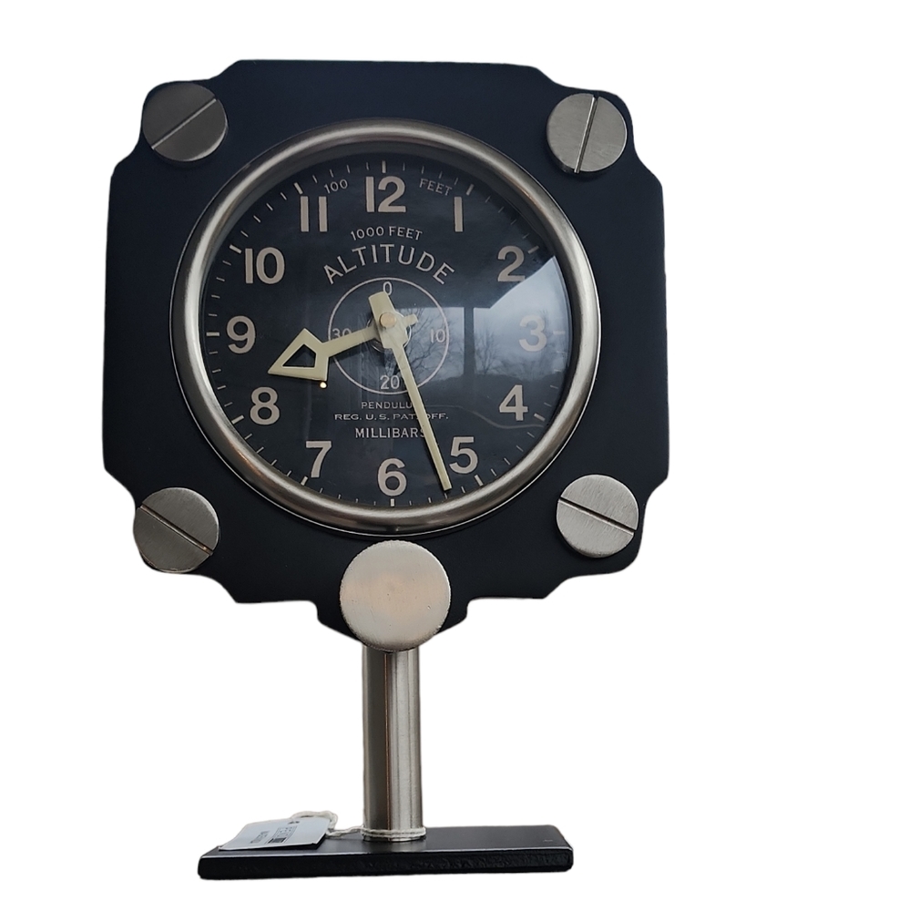 Pendulux Altimeter Mantel Clock